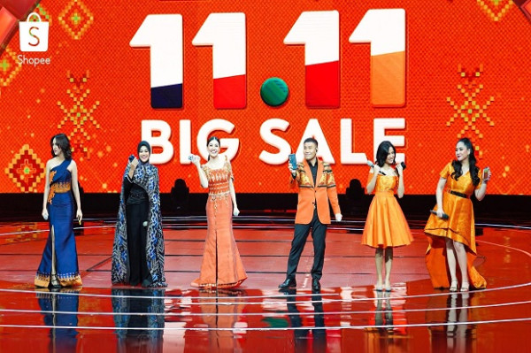 Happy Asmara, Farel, Dewi Perssik & Judika Ramaikan Panggung Shopee 11.11 Big Sale TV Show
