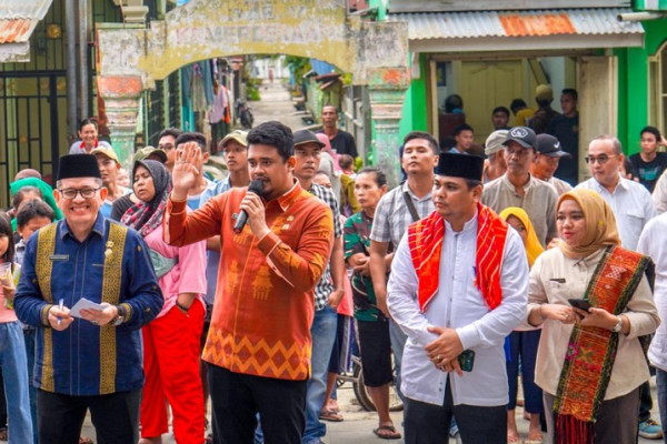 Sinergis Bobby Nasution dengan Kementerian PUPR Wujudkan Penanganan Banjir Rob dan Kemiskinan di Belawan