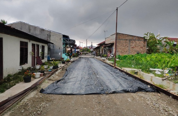 Jalan Aman Helvetia Sudah Lebar dan Dibeton, Warga Ucapkan Terima Kasih ke Wali Kota Bobby Nasution