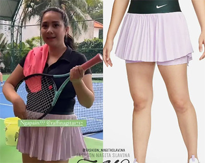5 Item yang Dipakai Nagita Slavina saat Main Tenis, Harganya Bikin Netizen Insecure