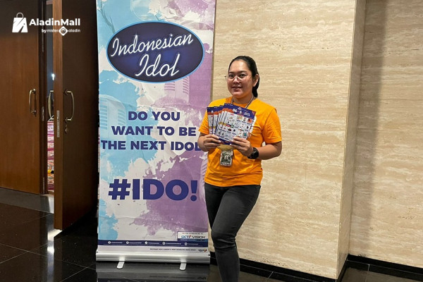 Keseruan AladinMall di Audisi Indonesian Idol, Bagi-bagi Diskon hingga 86% + Ekstra Diskon 5%! Nyesel Nggak Ikutan