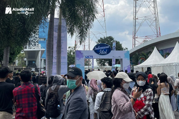 Keseruan AladinMall di Audisi Indonesian Idol, Bagi-bagi Diskon hingga 86% + Ekstra Diskon 5%! Nyesel Nggak Ikutan
