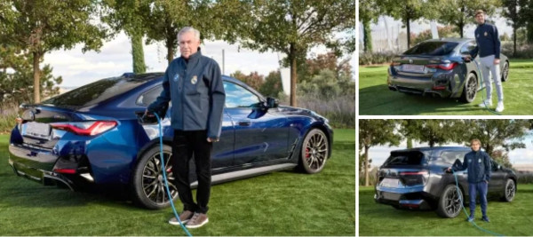 Real Madrid Resmi Kesetrum Mobil Listrik, Dapat Gratis BMW iX, i4, dan i7