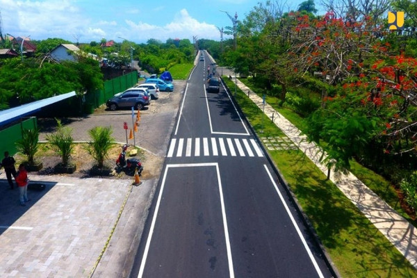 Percantik Jalan Sepanjang 6,5 Km Menuju Venue Utama KTT G20, PUPR Habiskan Rp132 Miliar