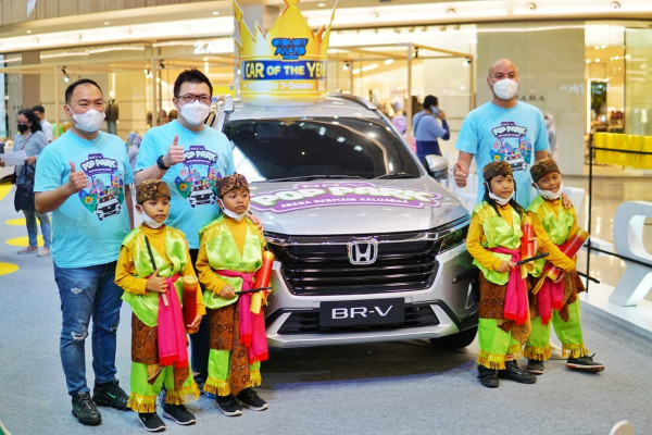 Honda Bikin Taman Bermain Indoor di All New BR-V Pop Park Surabaya