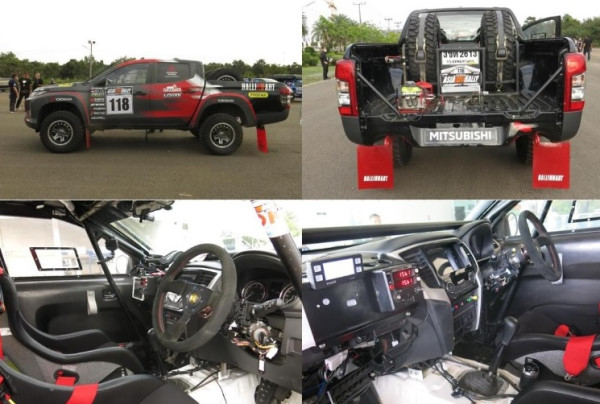 Tampilan Mitsubishi Triton Ralliart Jadi Anomali di AXCR 2022