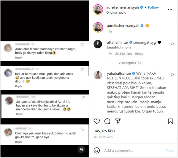 Aurel Hermansyah Kena Body Shaming, Ashanty Turun Tangan
