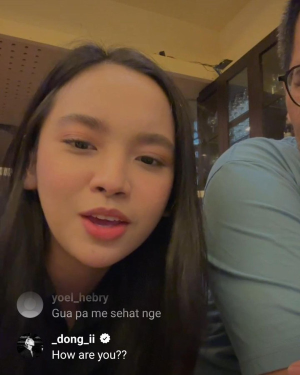 DK iKON Keciduk Komentar di Live Instagram Lyodra, Tanya Kabar hingga Kirim Emoji Hati