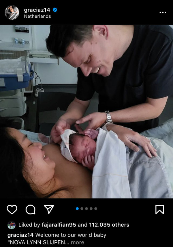 Gracia Indri Melahirkan Anak Pertama: Lebih Indah dari Mimpi Kami