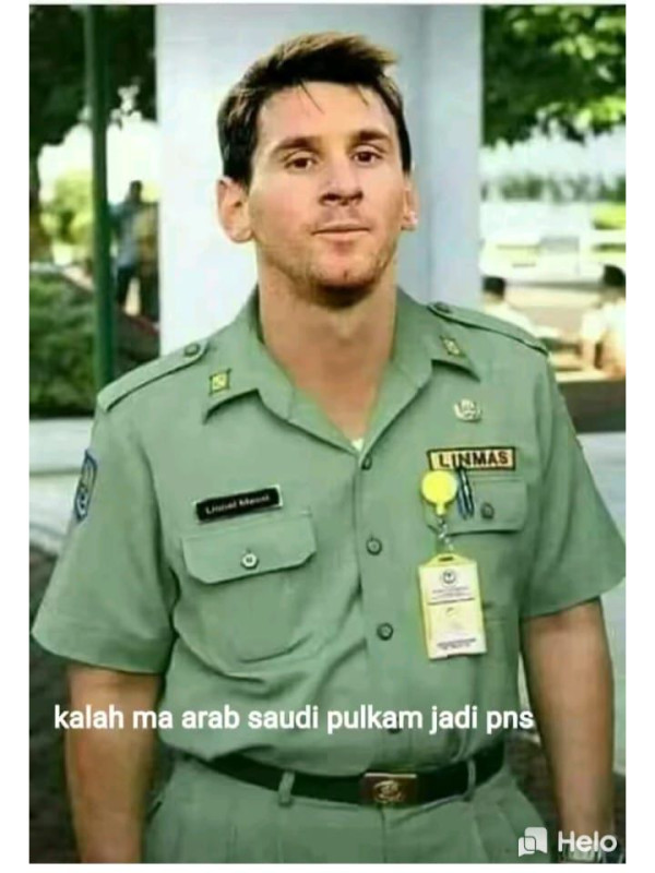 Lionel Messi Jadi Bahan Meme setelah Argentina Dipermalukan Arab saudi