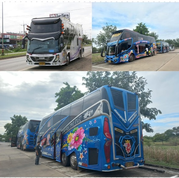 Genitnya Bus-bus Wisata di Thailand, Ada yang Punya 6 Knalpot