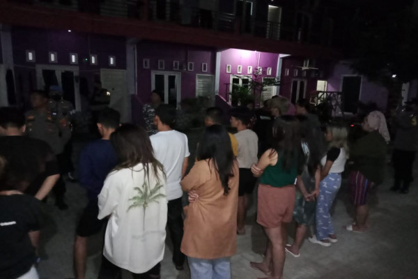 Razia Rumah Kos di Bandar Lampung, Polisi Tangkap 12 Pasangan Mesum