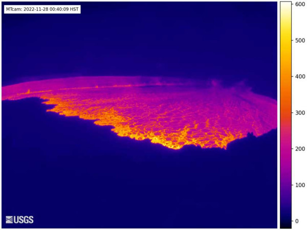Letusan Gunung Berapi Aktif Terbesar di Dunia Bikin Langit Hawaii Memerah