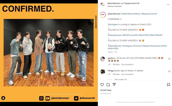 ENHYPEN Akan Gelar Konser di Jakarta, Catat Tanggalnya