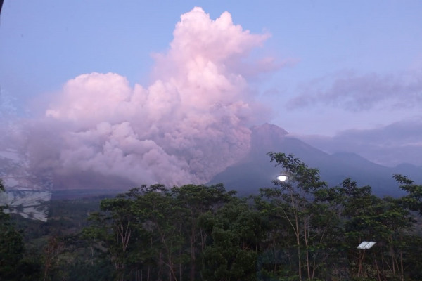 Semeru Meletus Muntahkan Awan Panas, 1.979 Jiwa Mengungsi