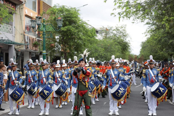 Masyarakat Yogyakarta Sambut Antusias Kirab 45 Ikon Prestasi Pancasila
