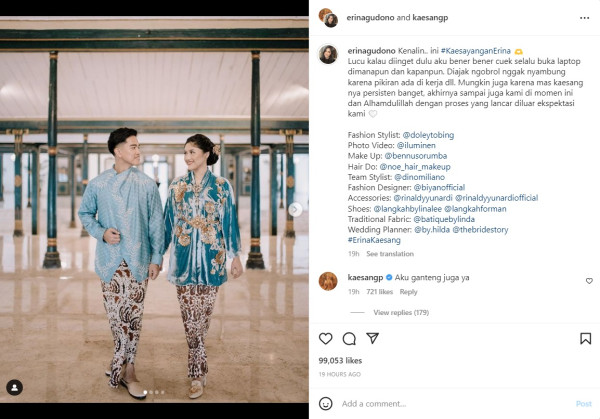 Kenang Masa Pendekatan, Erina Gudono Sempat Cuekin Kaesang