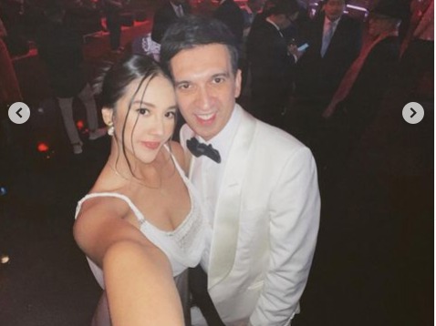 Potret Anya Geraldine Tampil Menawan di Acara Ulang Tahun Manoj Punjabi, Elegan Abis