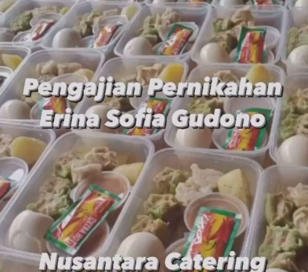 Intip 4 Menu Makanan Pengajian Erina Gudono yang Indonesia Banget