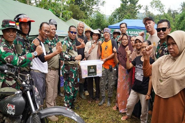 KSAD Kembali Kirim Bantuan Kemanusiaan untuk Korban Gempa Cianjur