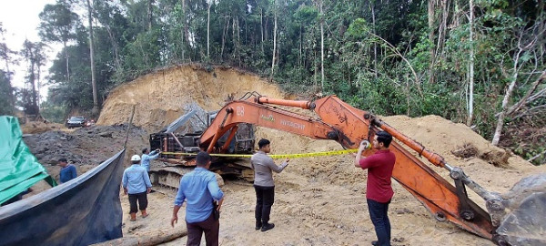 Polda Kaltim Amankan 14 Pelaku Illegal Mining dan Barang Bukti di Kukar, DPW Kesmi Kaltim Beri Apresiasi