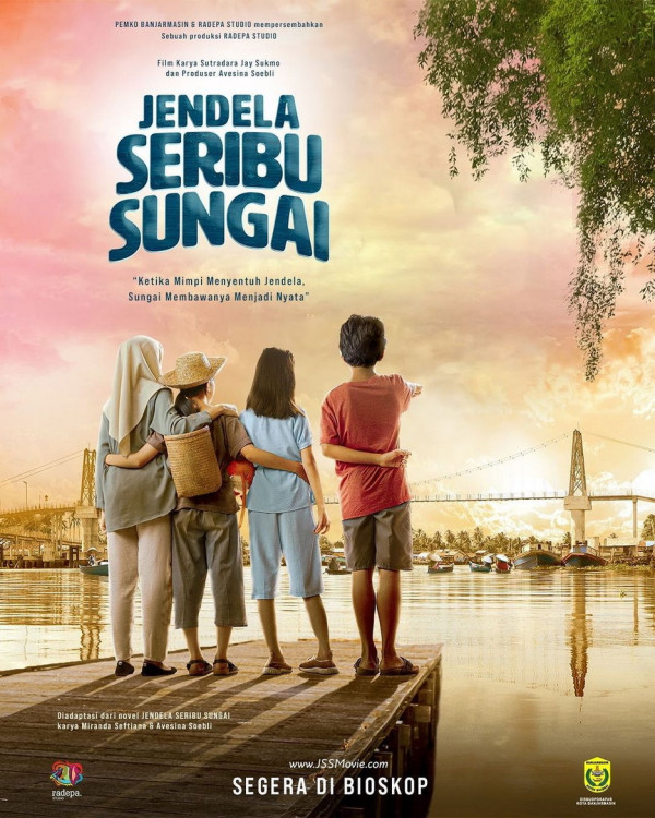 Rilis Teaser Poster, Jendela Seribu Sungai Perlihatkan Keindahan Sungai Martapura