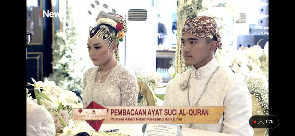 Resmi Menikah dengan Kaesang, Ini Potret Cantik Erina Gudono yang Pakai Paes Khas Jogja