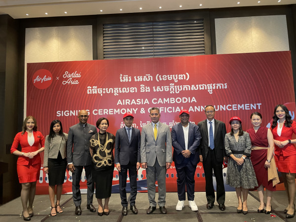 AirAsia Resmi Luncurkan Maskapai Bertarif Rendah di Kamboja