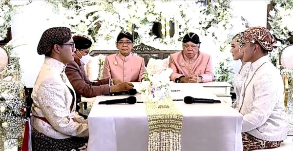 Sah, Kaesang Pangarep dan Erina Gudono Resmi Menikah