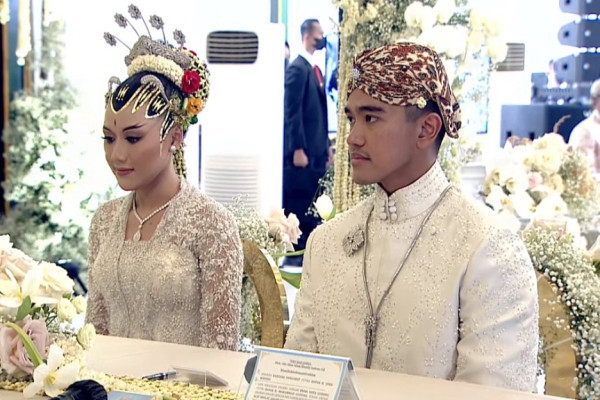 Sah, Kaesang Pangarep dan Erina Gudono Resmi Menikah