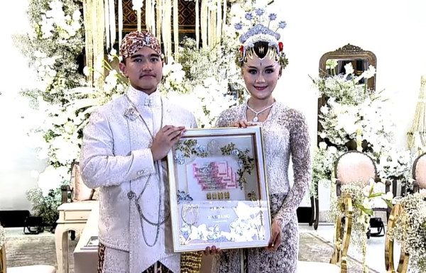 Kaesang dan Erina Menikah, Jokowi Doakan Hidup Rukun dan Saling Pengertian