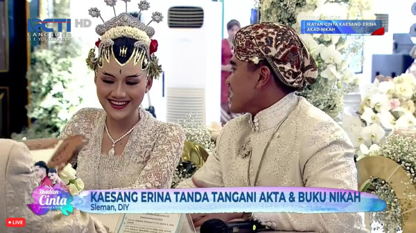 Makna Paes Ageng Jogja dan Alis Tanduk Rusa, Riasan Pengantin Khas Putri Keraton yang Dipakai Erina Gudono