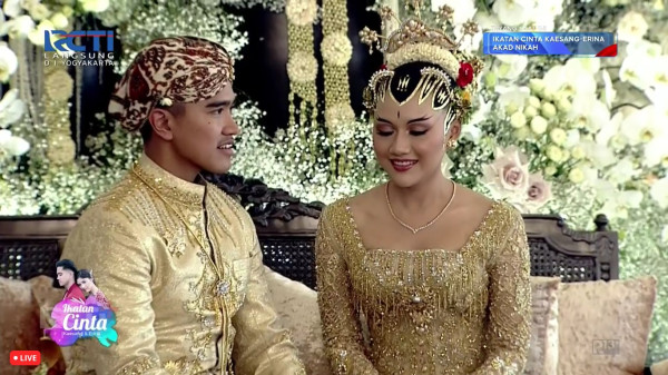 Makna Paes Ageng Jogja dan Alis Tanduk Rusa, Riasan Pengantin Khas Putri Keraton yang Dipakai Erina Gudono