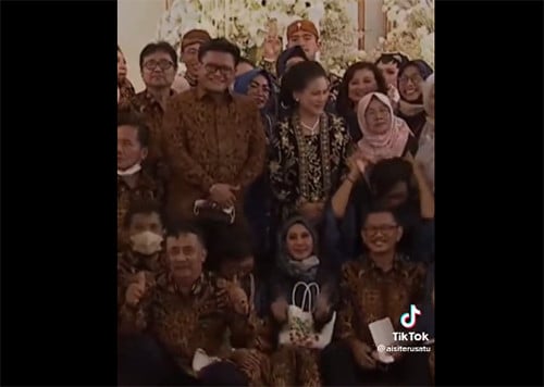 Momen Kocak Kaesang Bete, Pesta Pernikahannya Jadi Ajang Reuni Ibunda dan para Sahabat