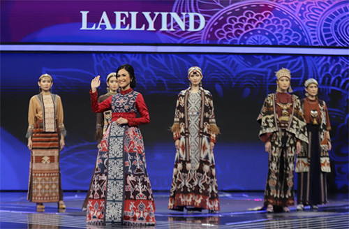 Laely Indah Lestari Hadirkan Tenun Sumba di Gelaran I Fashion Festival & The Masterpiece 2022