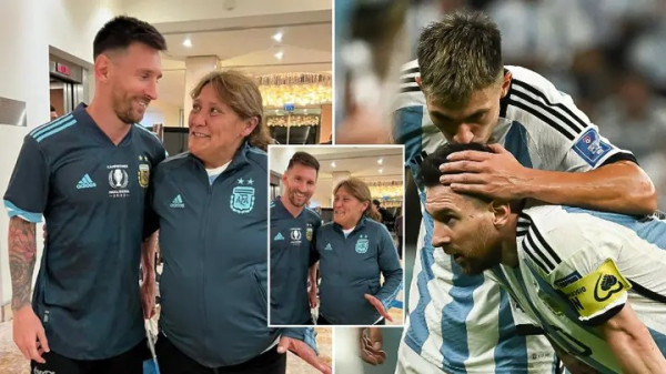 Lionel Messi Wujudkan Mimpi Ibunya Lisandro Martinez: Terima Kasih Master Sepak Bola