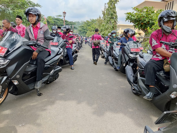 Jangan Iri, 200-an Kepala Desa di Kabupaten Semarang Dapat Yamaha Nmax Baru