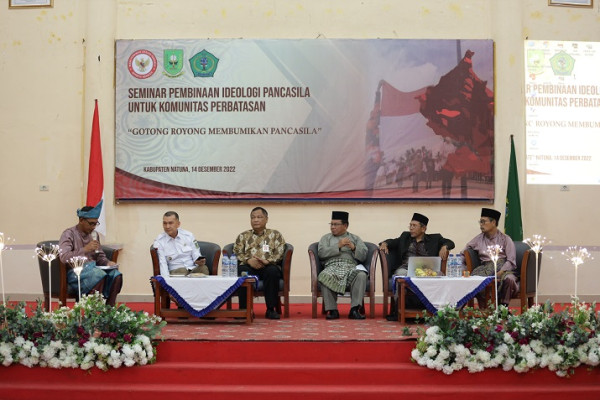 Kepala BPIP Yudian Wahyudi Sebut Natuna Daerah Perbatasan yang Kokoh dan Pancasilais