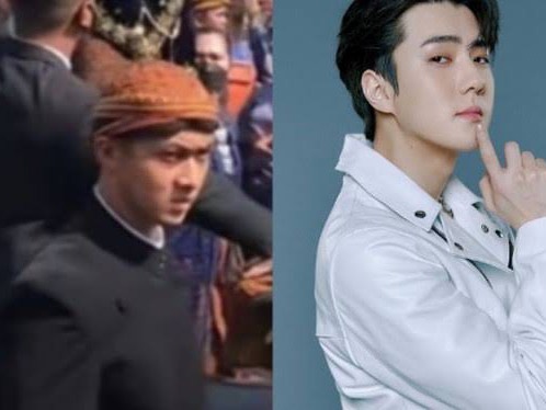Terungkap! Paspampres Ganteng Mirip Sehun EXO Ternyata Lulusan Terbaik Akmil 2013