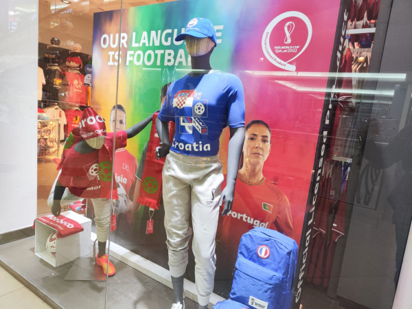Susahnya Mencari Merchandise Timnas Maroko di Qatar