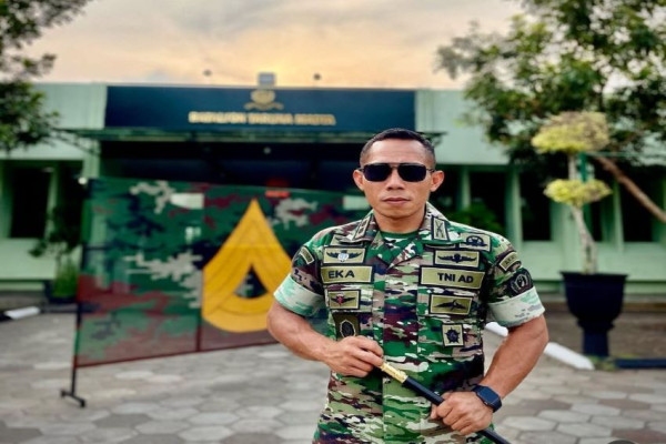 Mutasi TNI, Eka Wira King of Sparko Kopassus Jabat Dandim Gianyar