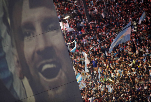 Lautan Manusia di Buenos Aires Rayakan Sukses Argentina Juara Piala Dunia 2022