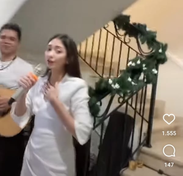 Heboh Ririn Dwi Ariyanti Rayakan Natal Bersama Jonathan Frizzy
