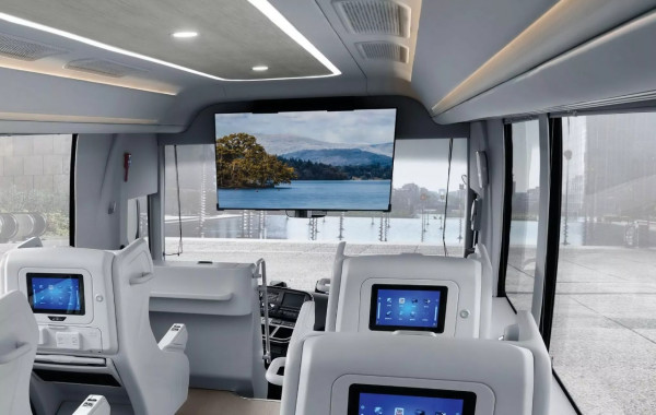 Hyundai Luncurkan Bus bak Kantor Berjalan Super Canggih