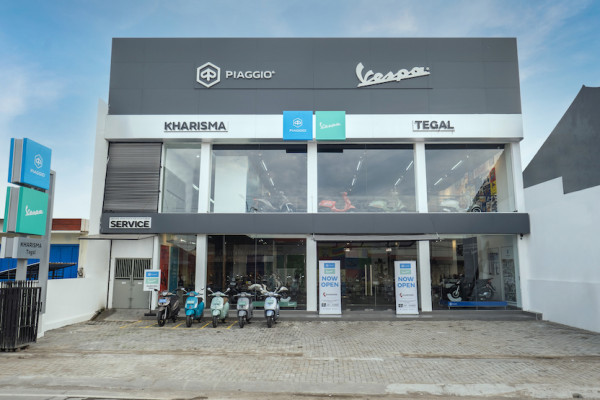 Piaggio Buka Dealer Premium Motoplex di Semarang dan Tegal di Penghujung 2022