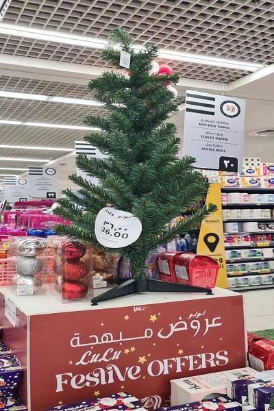 Arab Saudi Tak seperti Dulu, Dekorasi Natal Boleh Dipajang di Depan Umum