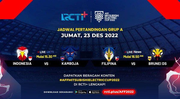 Link Live Streaming Indonesia vs Kamboja: Hari Ini Wajib Menang di Laga Perdana AFF Mitsubishi Cup 2022