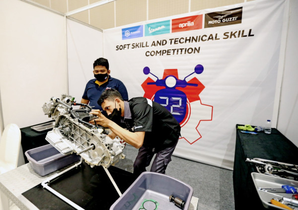 Piaggio Group Bikin Lomba Antar Mekanik dan After Sales, Ini Pemenangnya!