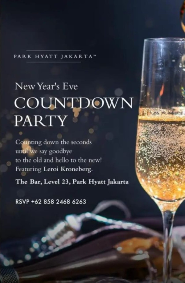 Special! Rayakan Tahun Baru di Park Hyatt