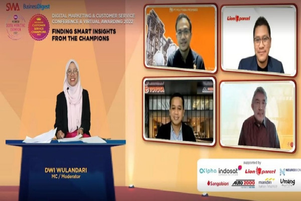 Ajang Apresiasi kepada Pelaku Digital Marketing dan Customer Service Terbaik di Indonesia